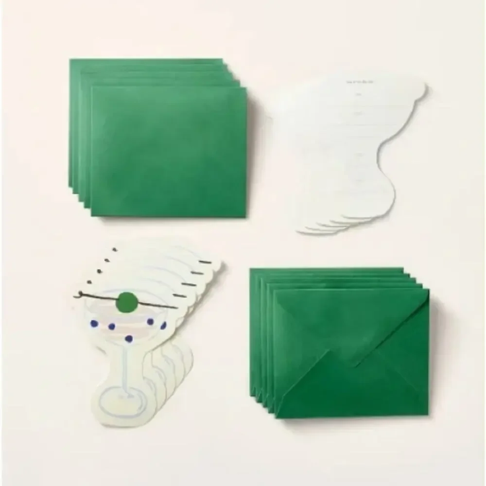 Kate Spade x Target Set of 10 Party Event Invitations with Envelopes